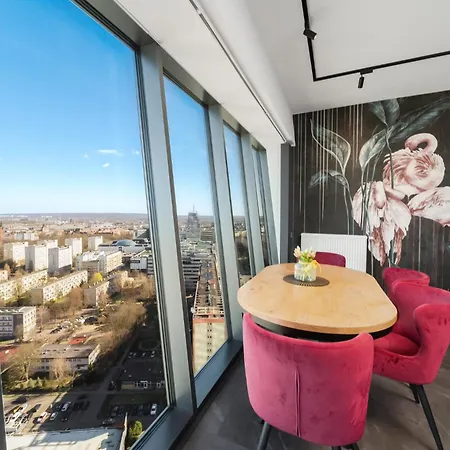Ans Hanza Tower - 22nd Floor With View, Swimming Pool, Sauna, Jacuzzi, Viewing Terrace Stettino