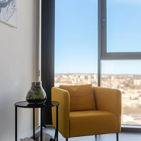 Hanza Tower No 2210 - 22nd Floor, Swimming Pool, Jacuzzi, Panorama View Apartment Stettin