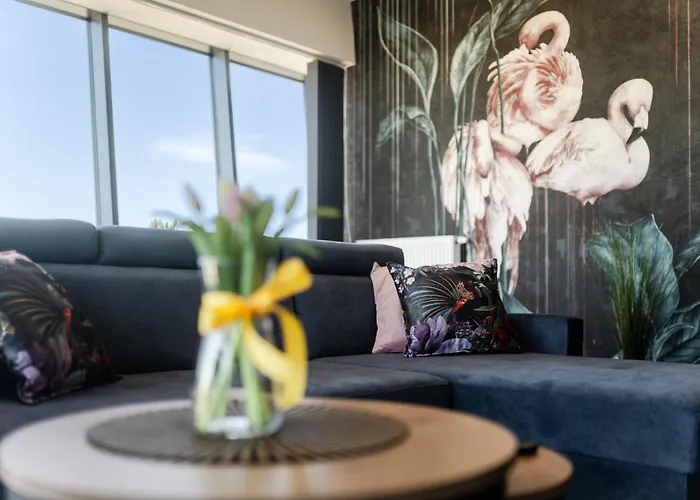 Ans Hanza Tower - 22nd Floor With View, Swimming Pool, Sauna, Jacuzzi, Viewing Terrace * שצ'צ'ין