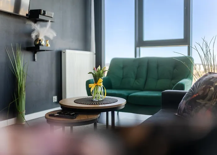 Ans Hanza Tower - 22nd Floor With View, Swimming Pool, Sauna, Jacuzzi, Viewing Terrace * שצ'צ'ין